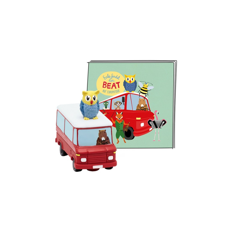 Tonies Eule findet den Beat - Auf Europatour, Spielfigur(Kinderlieder)