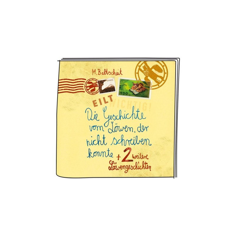 Tonies Geschichten vom Löwen - Die Geschichte vom Löwen, der nicht schreiben konnte und zwei weitere Löwengeschichten, Spielfigur(Hörspiel)