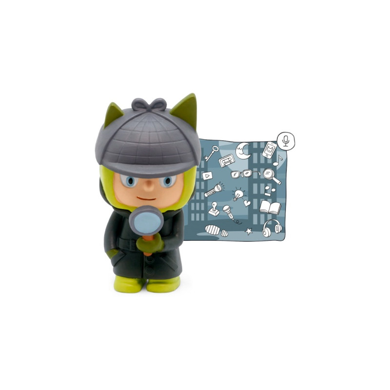 Tonies Kreativ-Tonie Detektiv, Spielfigur(schwarz/grün)