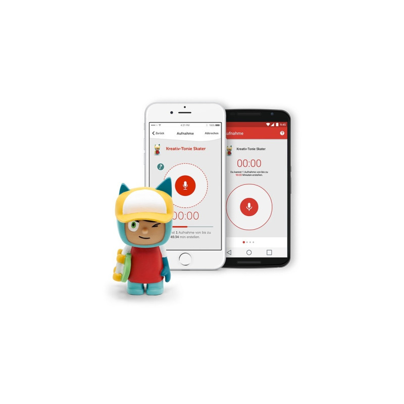 Tonies Kreativ-Tonie - Skater, Spielfigur(Hörspiel)