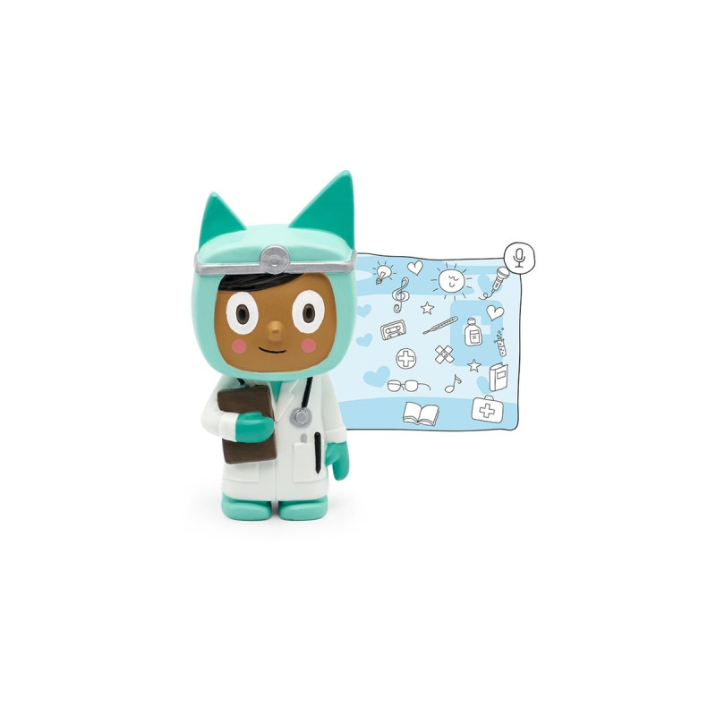 Tonies Kreativ-Tonie - Ärztin, Spielfigur(hellbraun, Hörspiel)