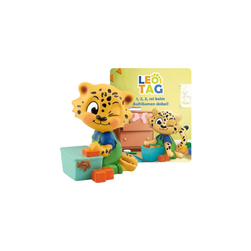 Tonies Leos Tag - 1, 2, 3, sei beim Aufräumen dabei, Spielfigur(Hörspiel)