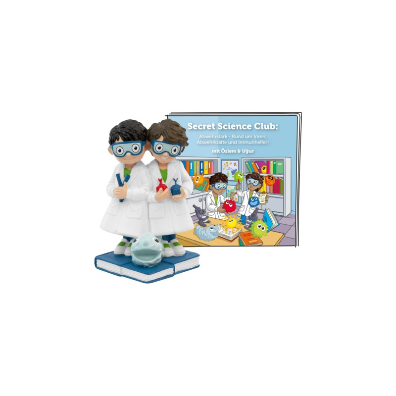 Tonies Secret Science Club: Abwehrstark, Spielfigur(Rund um Viren, Abwehrkräfte und Immunhelfer)