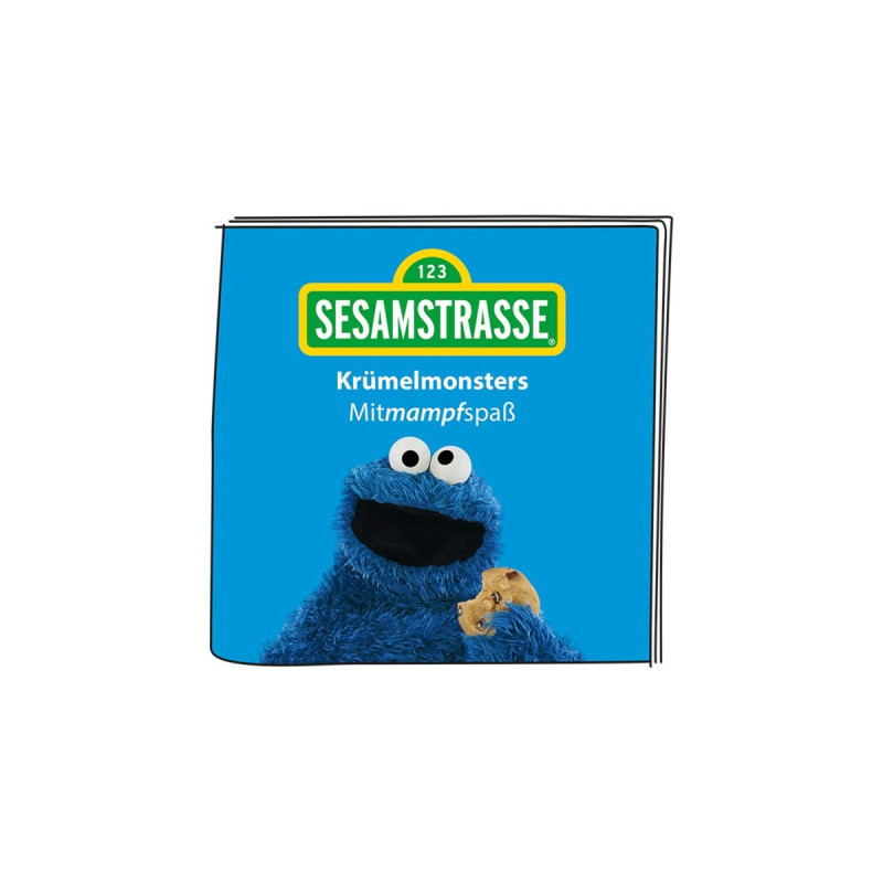 Tonies Sesamstraße - Krümelmonsters Mitmampfspaß, Spielfigur(Hörspiel mit Liedern)