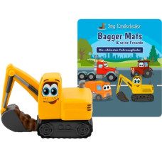 Tonies Sing Kinderlieder - Bagger Mats & seine Freunde: Die schönsten Fahrzeuglieder, Spielfigur(Musik)