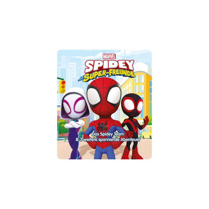 Tonies Spidey und seine Superfreunde - Das Spidey Team & 3 weitere spannende Abenteuer, Spielfigur(Hörspiel)