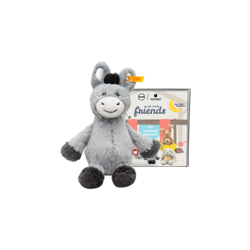 Tonies Steiff Soft Cuddly Friends mit Hörspiel - Dinkie Esel, Kuscheltier(Hörspiel)
