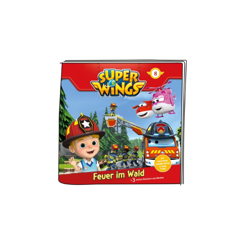 Tonies Super Wings - Feuer im Wald & 3 weitere Abenteuer, Spielfigur(Hörspiel)