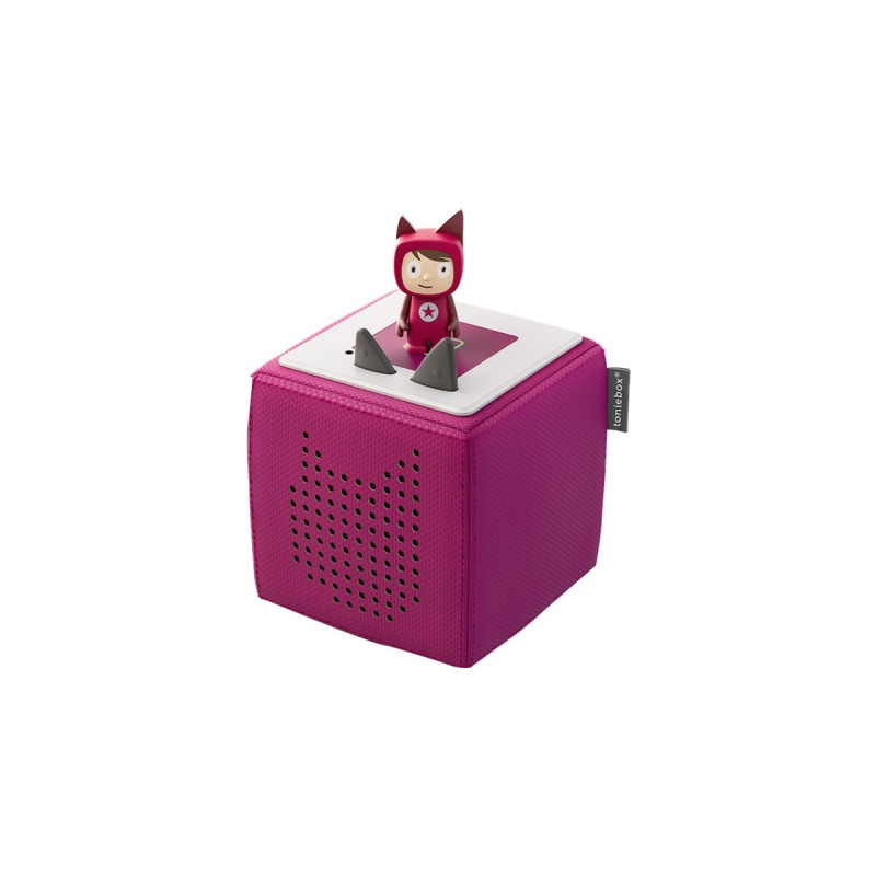 Tonies Toniebox Starterset Beere (Kreativ-Tonie), Lautsprecher(beere)
