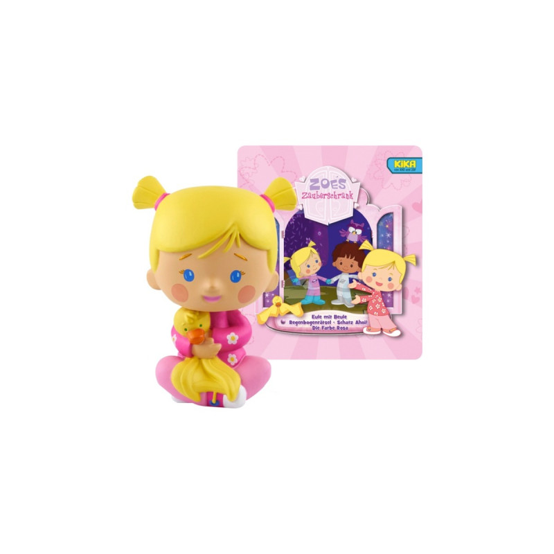 Tonies Zoés Zauberschrank - Eule / Regenbogenrätsel / Schatz Ahoi / Farbe Rosa, Spielfigur(Hörspiel)