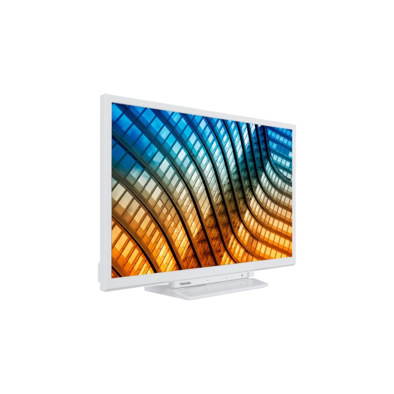 Toshiba 24WK3C64DAY/2, LED-Fernseher(60 cm (24 Zoll), weiß, WXGA, HDR, Triple Tuner)