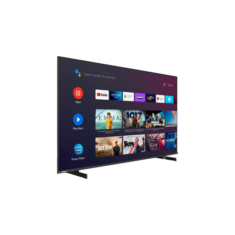 Toshiba 43UA5D63DGY, LED-Fernseher(108 cm (43 Zoll), schwarz, UltraHD/4K, Dolby Vision, AndroidTV)