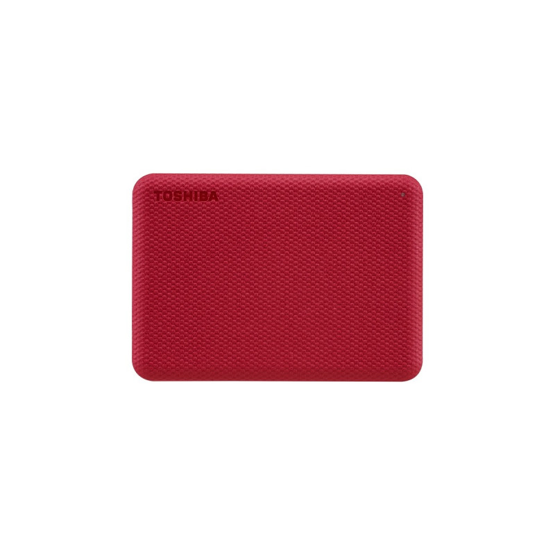 Toshiba Canvio Advance 1 TB, Externe Festplatte(rot, Micro-USB-B 3.2 Gen 1 (5 Gbit/s))