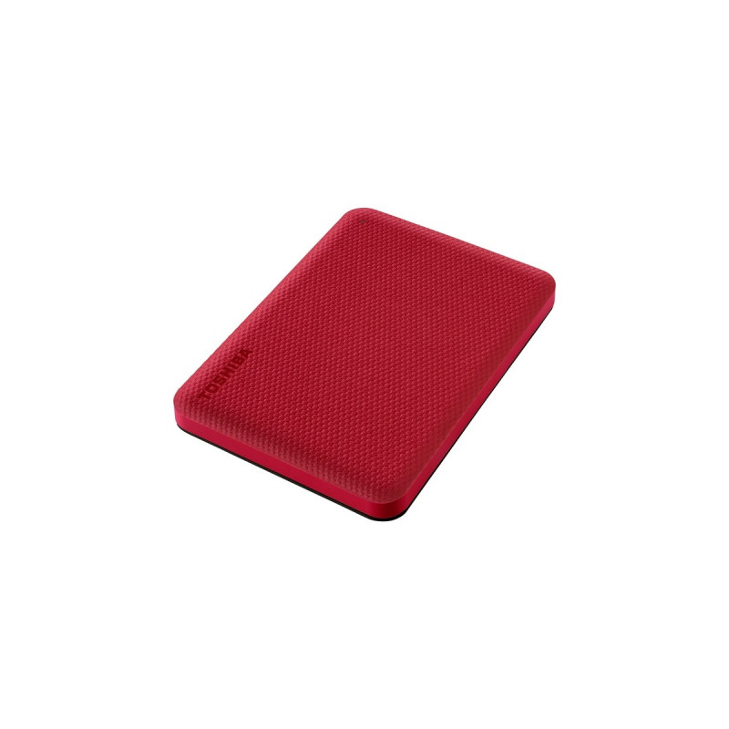 Toshiba Canvio Advance 1 TB, Externe Festplatte(rot, Micro-USB-B 3.2 Gen 1 (5 Gbit/s))