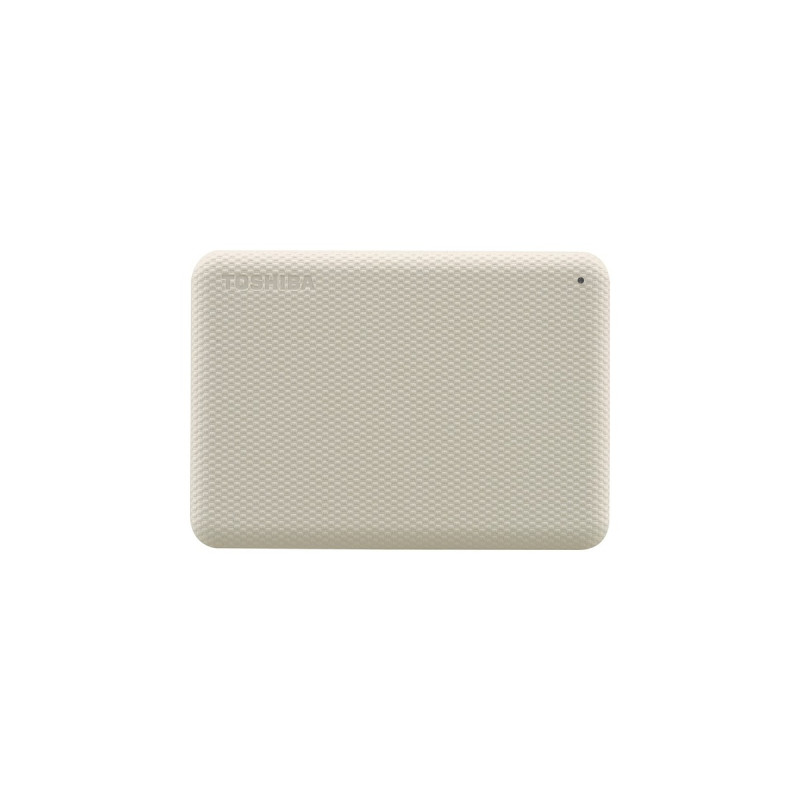 Toshiba Canvio Advance 2 TB, Externe Festplatte(beige, Micro-USB-B 3.2 Gen 1 (5 Gbit/s))