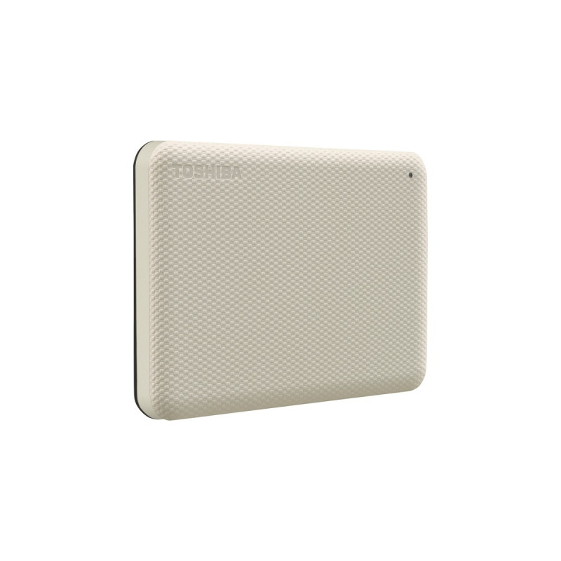 Toshiba Canvio Advance 4 TB, Externe Festplatte(beige, Micro-USB-B 3.2 Gen 1 (5 Gbit/s))