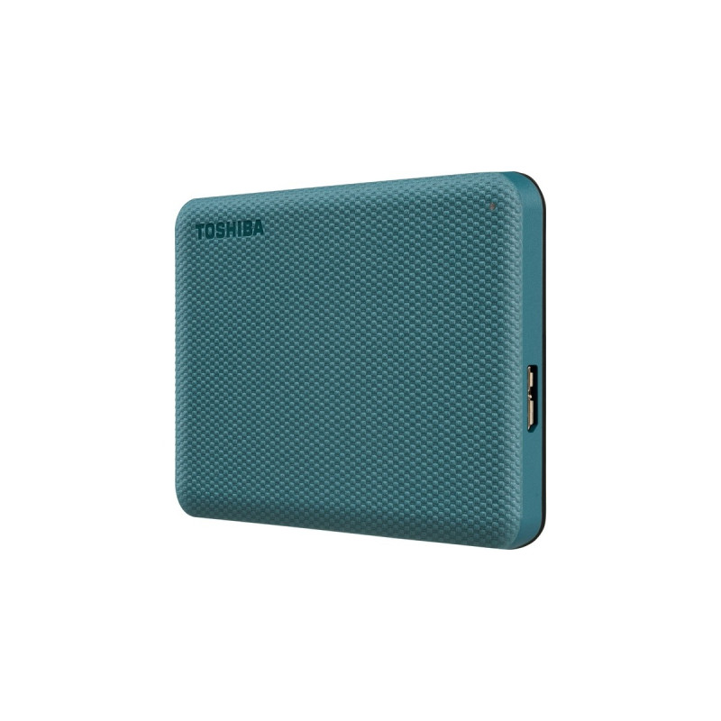 Toshiba Canvio Advance 4 TB, Externe Festplatte(grün, Micro-USB-B 3.2 Gen 1 (5 Gbit/s))