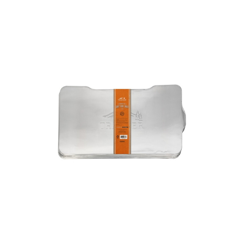 Traeger Ablaufblech-Schutzfolie für Ranger, Tropfschale(silber, 5 Stück)