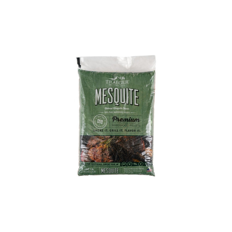 Traeger Hartholz Pellets MESQUITE, 9kg, Brennstoff