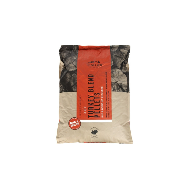Traeger Hartholz Pellets TURKEY BLEND, 8kg, Brennstoff