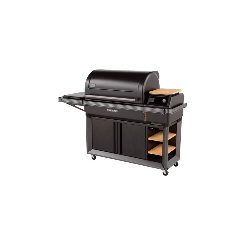 Traeger Pelletgrill Timberline XL(schwarz, WiFIRE, Touchscreen, seitliches Induction Kochfeld)