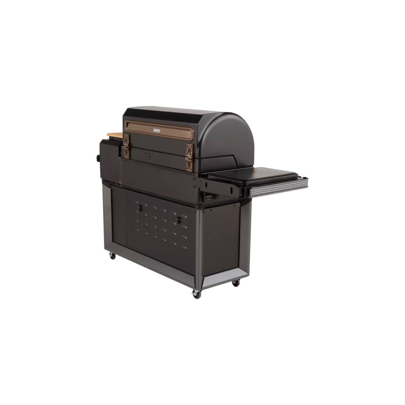 Traeger Pelletgrill Timberline XL(schwarz, WiFIRE, Touchscreen, seitliches Induction Kochfeld)