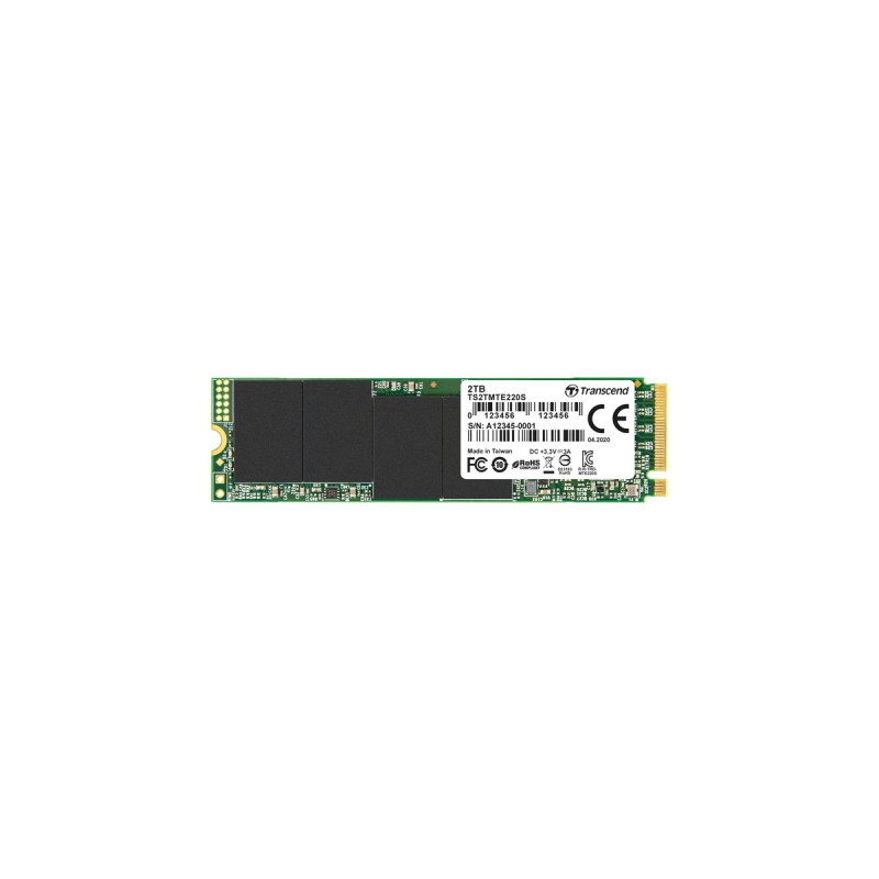 Transcend 220S 2 TB, SSD(PCIe 3.0 x4, NVMe, M.2 2280)