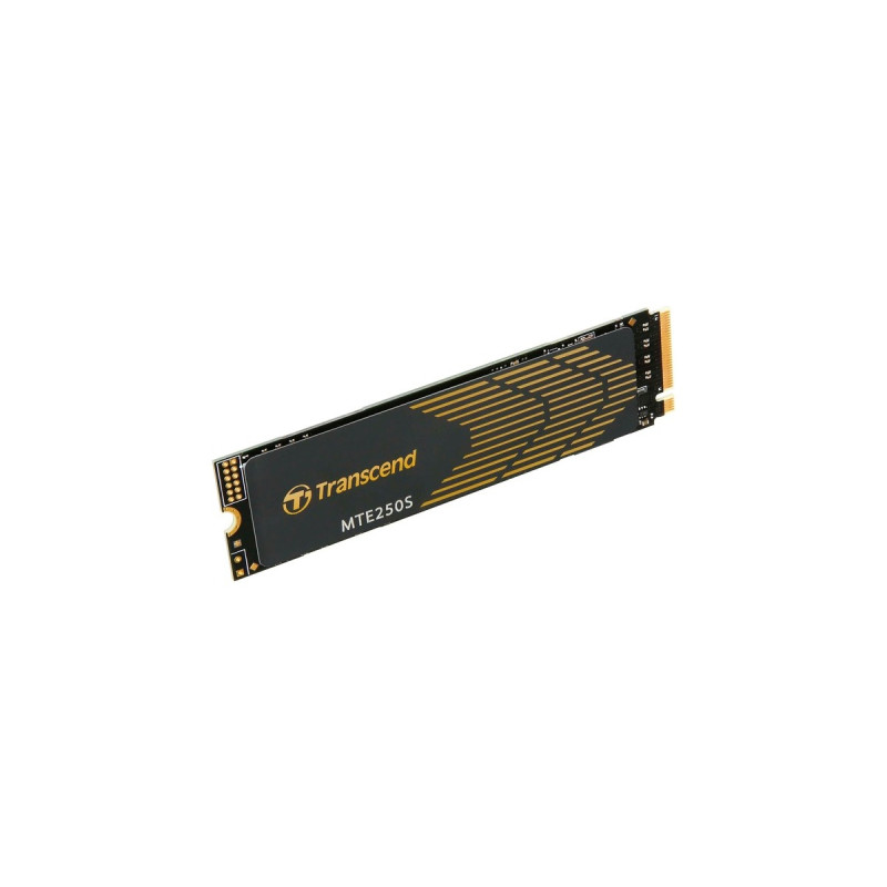 Transcend 250S 4 TB, SSD(schwarz/gold, PCIe 4.0 x4, NVMe, M.2 2280)