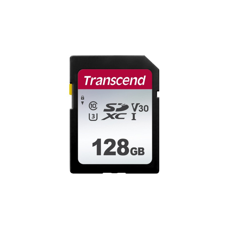 Transcend 300S 128 GB SDXC, Speicherkarte(UHS-I U3, Class 10, V30)