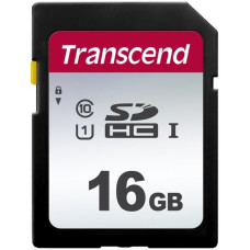 Transcend 300S 16 GB, Speicherkarte(schwarz, UHS-I U3, Class 10)
