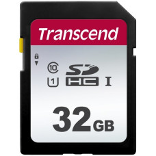 Transcend 300S 32 GB, Speicherkarte(schwarz, UHS-I U1, Class 10)