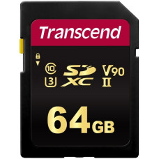 Transcend 700S 64 GB, Speicherkarte(UHS-II U3, Class 10, V90)