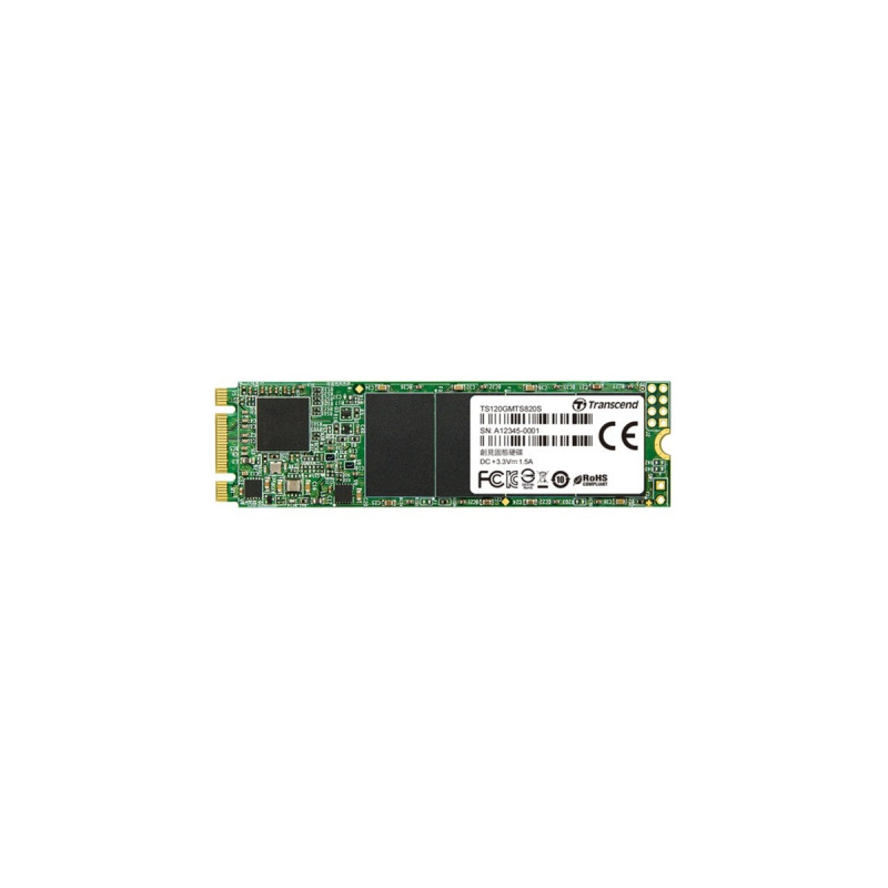 Transcend 820S 120 GB, SSD(SATA 6 Gb/s, M.2 2280)