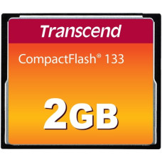 Transcend CompactFlash 133 2 GB, Speicherkarte(schwarz, UDMA 4)