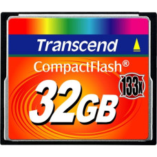 Transcend CompactFlash 133 32 GB, Speicherkarte(schwarz, UDMA 4)