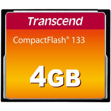 Transcend CompactFlash 133 4 GB, Speicherkarte(schwarz, UDMA 4)