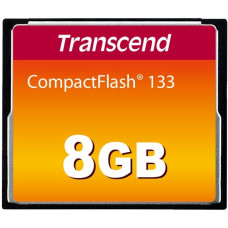 Transcend CompactFlash 133 8 GB, Speicherkarte(schwarz, UDMA 4)