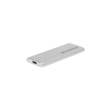Transcend ESD240C Portable 240 GB, Externe SSD(silber, USB-C 3.2 Gen 2 (10 Gbit/s))