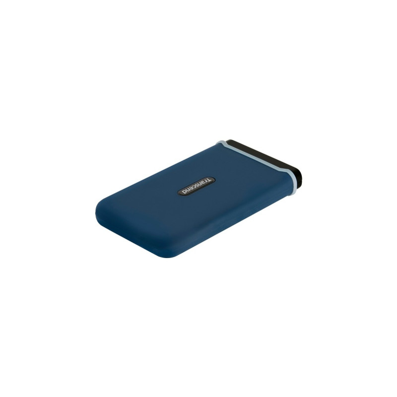 Transcend ESD370C 500 GB, Externe SSD(blau, USB-C 3.2 Gen 2 (10 Gbit/s))