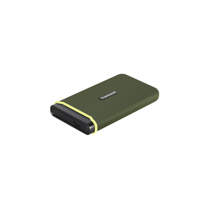 Transcend ESD380C 2 TB, Externe SSD(olivgrün, USB-C 3.2 Gen 2x2 (20 Gbit/s))