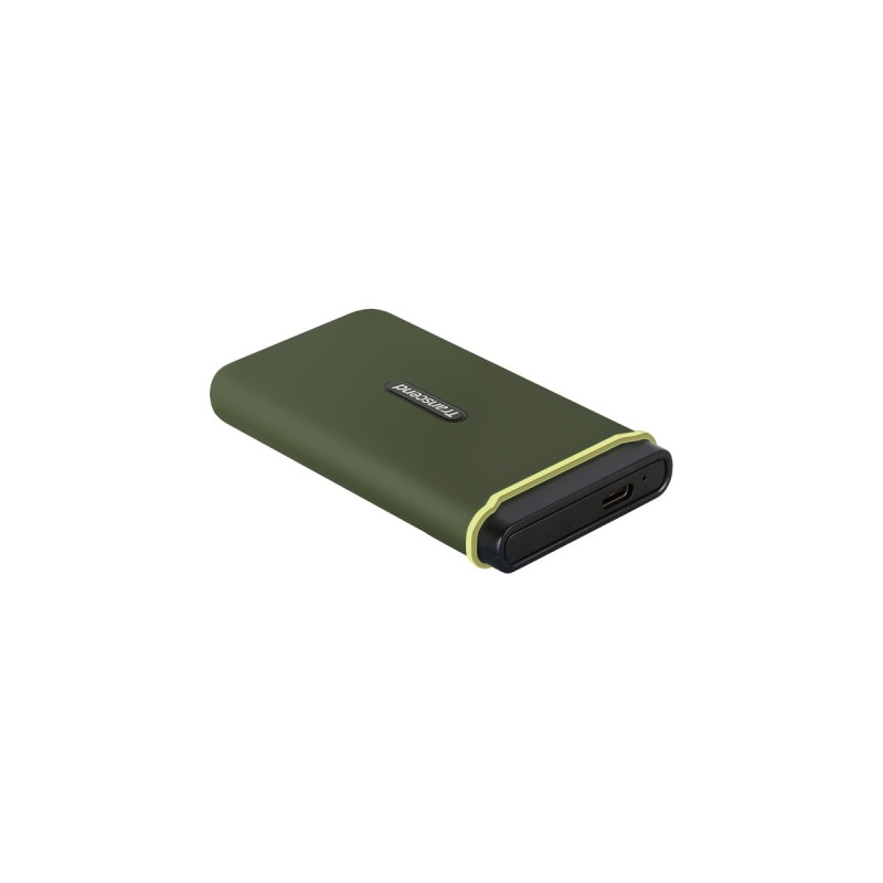 Transcend ESD380C 2 TB, Externe SSD(olivgrün, USB-C 3.2 Gen 2x2 (20 Gbit/s))