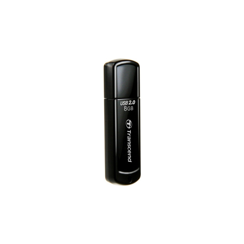 Transcend JetFlash 350 8GB, USB-Stick(schwarz)