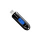 Transcend JetFlash 790K 256 GB, USB-Stick(schwarz/blau, USB-A 3.2 Gen 1)