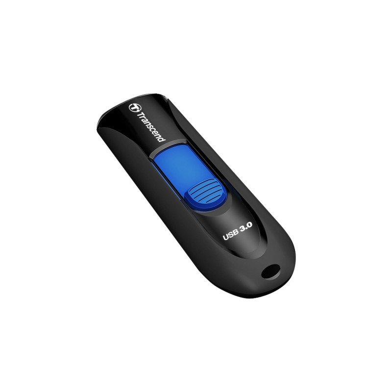 Transcend JetFlash 790K 32 GB, USB-Stick(schwarz/blau, USB-A 3.2 Gen 1)