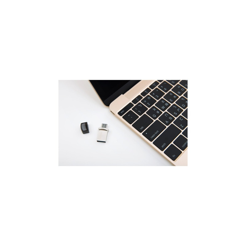 Transcend JetFlash 890 128 GB, USB-Stick(silber)