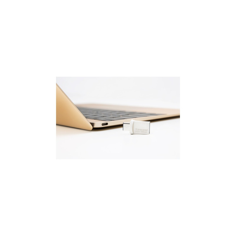 Transcend JetFlash 890 128 GB, USB-Stick(silber)
