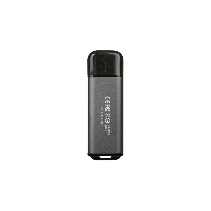 Transcend JetFlash 920 256 GB, USB-Stick(grau, USB-A 3.2 Gen 1)