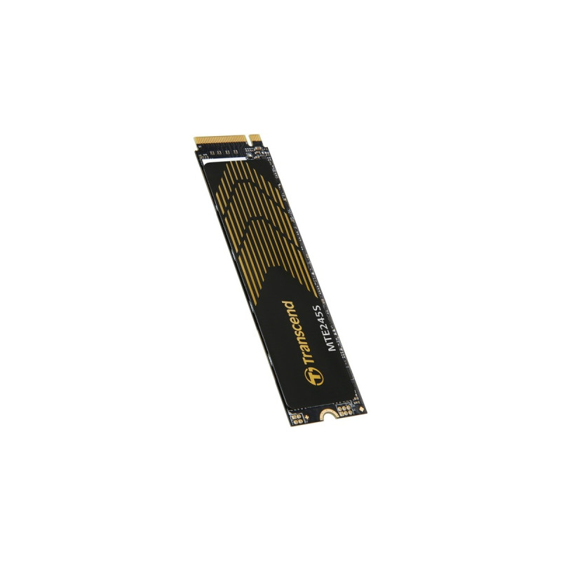 Transcend MTE245S 4 TB, SSD(schwarz/gold, PCIe 4.0 x4 | NVMe | M.2 2280)