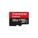Transcend Premium 128GB microSDXC-Karte, Speicherkarte(UHS-I U1, Class 10)
