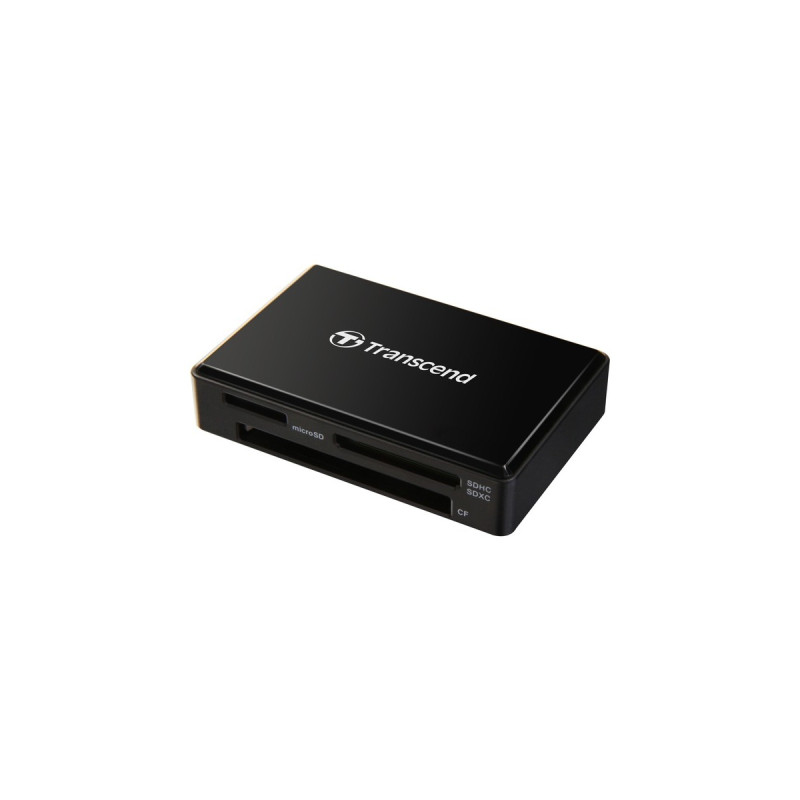 Transcend RDF8 (TS-RDF8K2), Kartenleser(schwarz, Micro-USB-B 3.2 (5 Gbit/s))